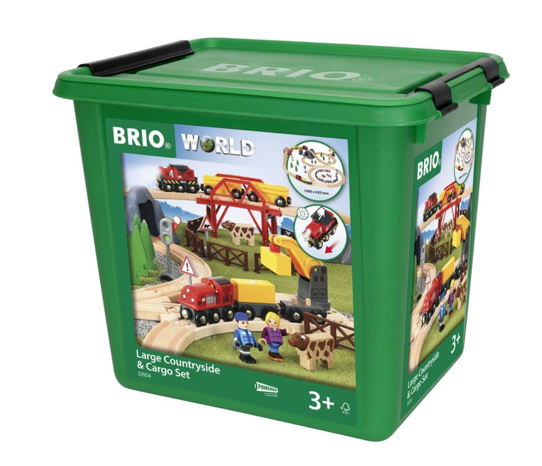 ブリオ BRIO Large　Countryside　&　Cargo　Set BRIO Railway Large Countryside & Cargo Set : Amazon.com.au